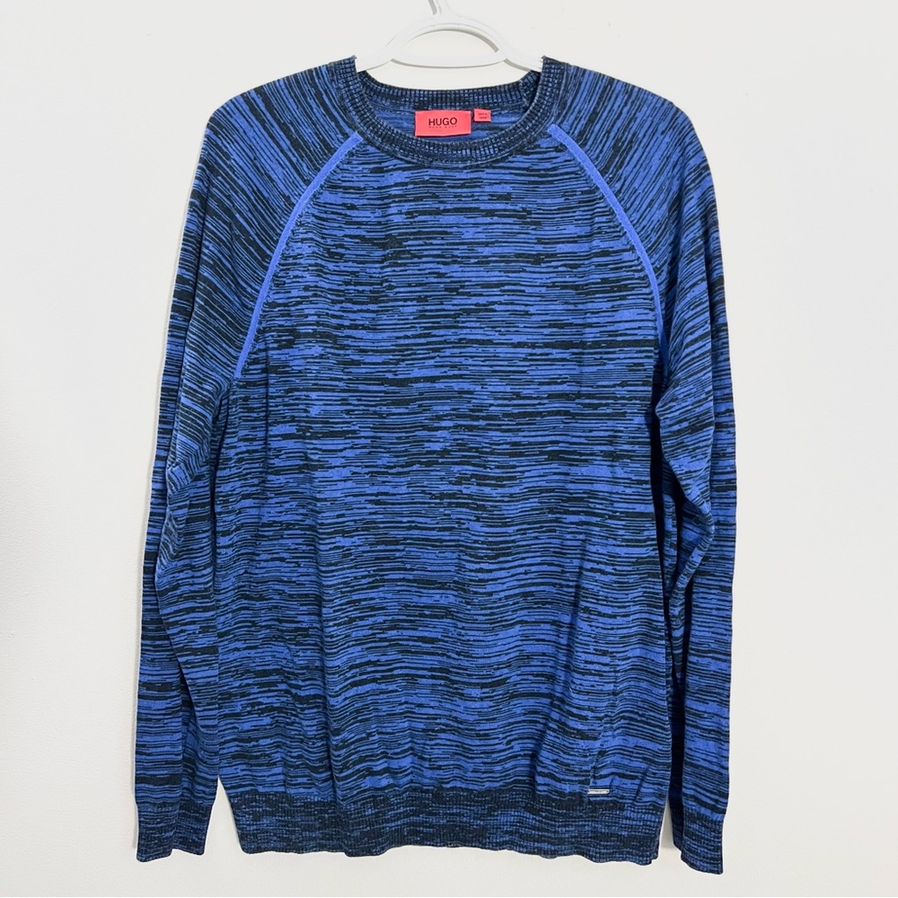 HUGO Boss Cotton Melange Relaxed Sweater